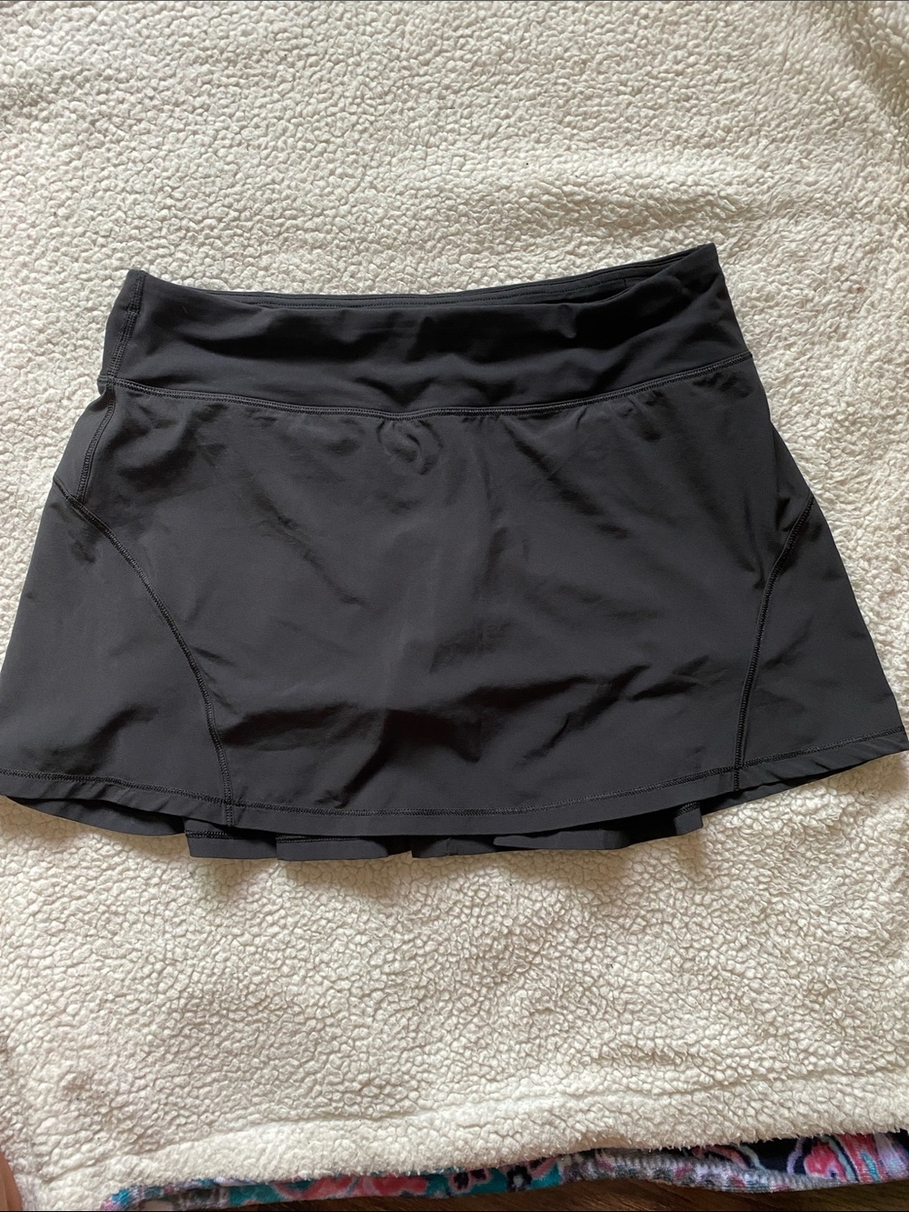 Women's Black Active Skort - Lightweight Performance Shorts